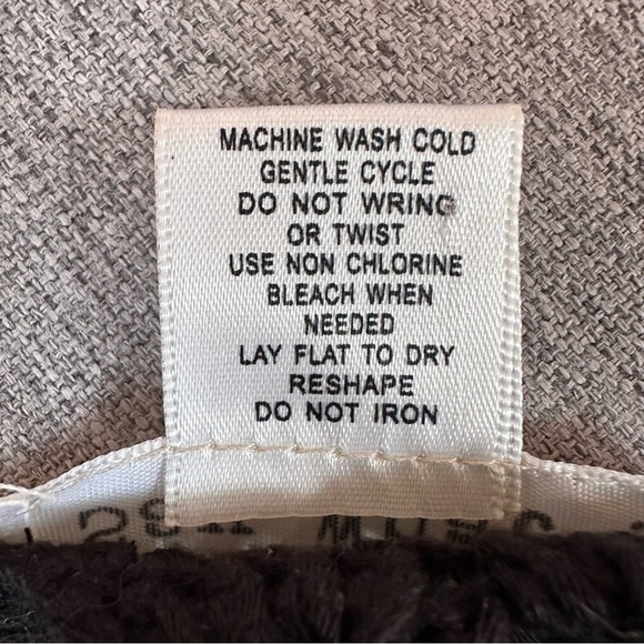 SAY WHAT Black Crochet Fringe Vest Boho Festival Open Knit Layering Duster Sz XS - Picture 4 of 14